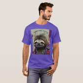Punkothic Sloth T-shirt (Voorkant volledig)
