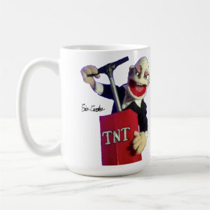 punkpop met TNT-plunger Koffiemok
