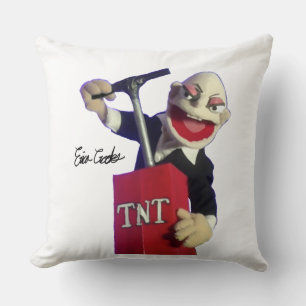 punkpop met TNT-plunger Kussen