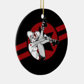 Punkrock Girl Ornament (Rechts)