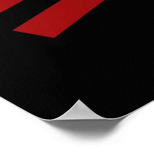 Punkrock Girl Poster (Hoek)