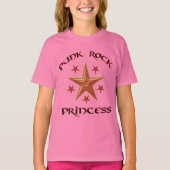 PunkRock Princess ss2 T-shirt (Voorkant)