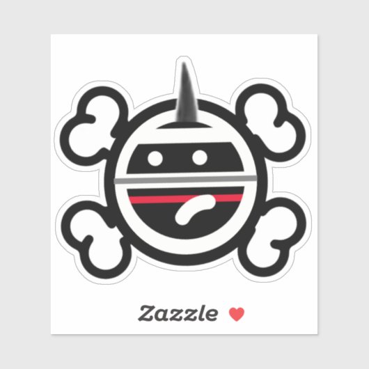 Punkrock Unicorn Sticker (Vel)