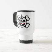 Punkrock Unicorn Travel Mug Reisbeker (Voorkant links)