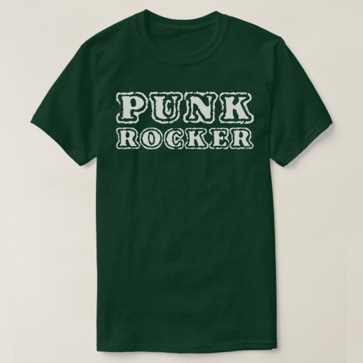 punkrocker t-shirt (Design voorkant)