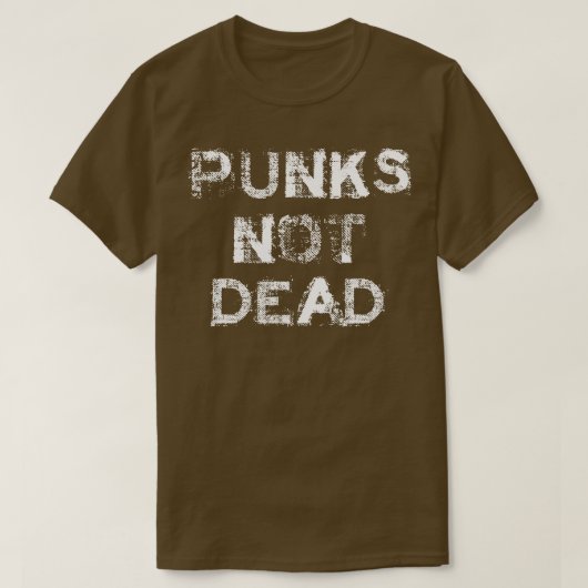Punks niet dood logo t-shirt (Design voorkant)