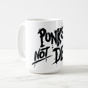 Punks niet dood - Mok 15 oz