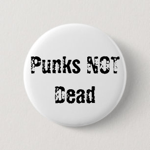 Punks NIET dood Ronde Button 5,7 Cm