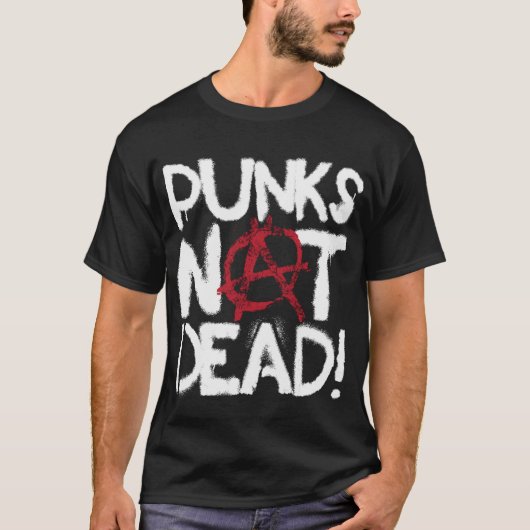 Punks niet dood t-shirt (Voorkant)