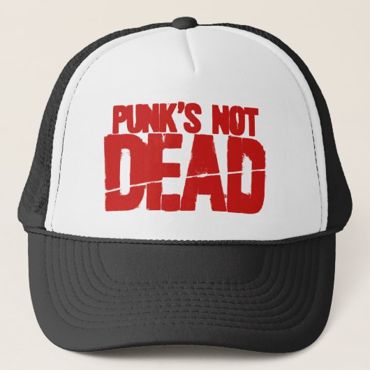 Punks niet dood trucker pet (Voorkant)