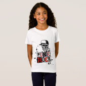 Punk's Not Dead: De Ruige Schedel T-shirt (Voorkant volledig)