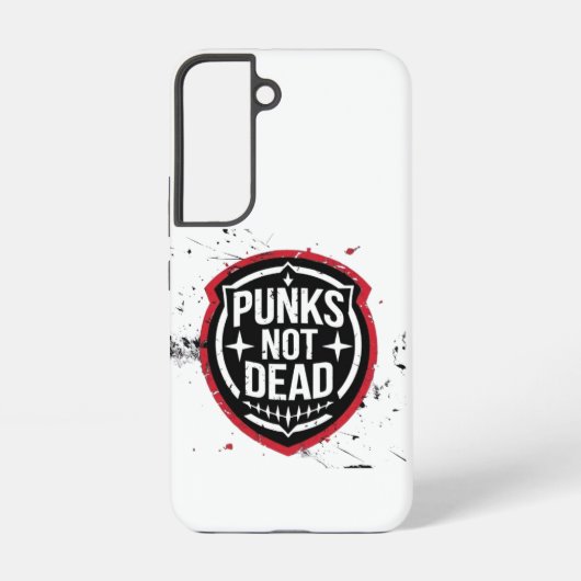 Punks Not Dead Grunge Mobile Case Samsung Galaxy Hoesje (Achterkant)