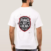 Punks Not Dead Grunge T-Shirt (Achterkant)