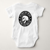Punks not Dead Skull - Baby Jersey Bodysuit 0-24 m (Achterkant)