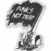 Punk's Not Dead  Sticker (Voorkant)