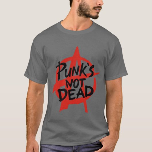 Punks Not Dead T-Shirt (Voorkant)