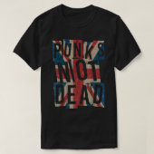 Punks not Dead -  - UK London Flag - Punk I T-shirt (Design voorkant)