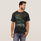 Punksters "Mayhem and Chaos" T-shirt (Voorkant volledig)