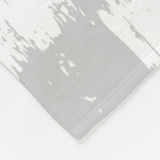 Punkt Not Dead Skull Mohawk Punk Rock Rocker Fleece Deken (Hoek)