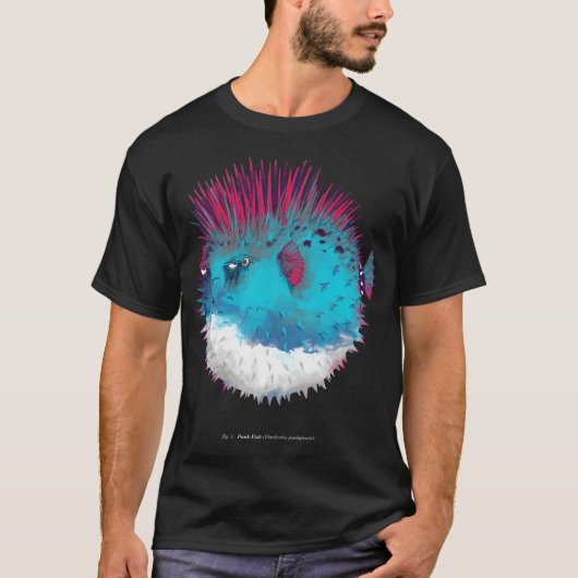 Punkvis T-shirt (Voorkant)