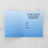 Punky Girl Anime Verjaardagsfeestje Uitnodiging (Binnen)