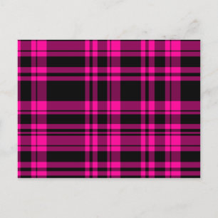 Punky Hot Pink Briefkaart