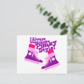 Punky Style Briefkaart (Staand voorkant)