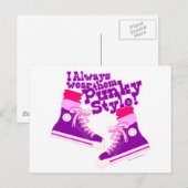 Punky Style Briefkaart (Voorkant / Achterkant)