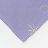 Punky zeepaard | Schattig Roze Zeepaard Fleece Deken (Hoek)