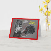 Punkypine Kaart (Gele Bloem)