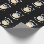 Punnen zijn opgeruimd ik heb een grappige dierlijk cadeaupapier (Hoek)