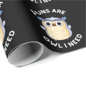 Punnen zijn opgeruimd ik heb een grappige dierlijk cadeaupapier (Rol Hoek)