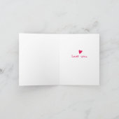 Punnige Uil Valentijn Kaart (Binnen)