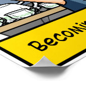 Punny 40th Birthday Poster (Hoek)