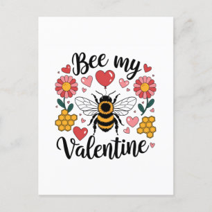 Punny Bee mijn Valentijn Briefkaart