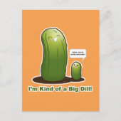 Punny Big Pickle Briefkaart (Voorkant)