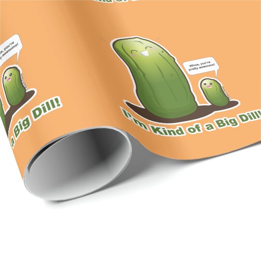 Punny Big Pickle Cadeaupapier (Rol Hoek)