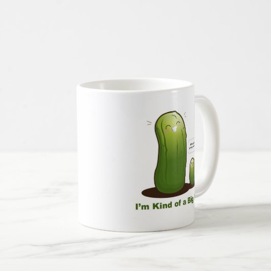 Punny Big Pickle Koffiemok (Voorkant rechts)