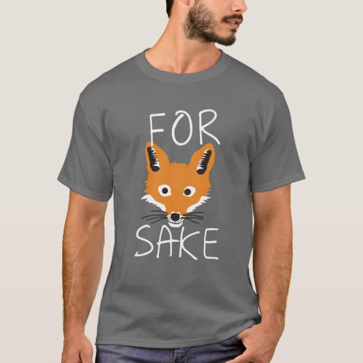 Punny for Fox Sake T-shirt (Voorkant)