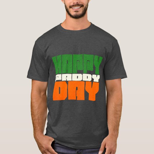 Punny Happy Paddy Day St Patricks Day T-shirt (Voorkant)