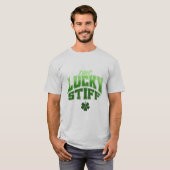 Punny Irish Shamrock St Patricks Day T-shirt (Voorkant volledig)