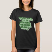 Punny Liver St Patrick's Day T-shirt (Voorkant)