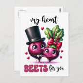 Punny Mijn Hart Beets Voor U Briefkaart (Voorkant / Achterkant)