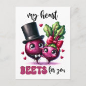 Punny Mijn Hart Beets Voor U Briefkaart (Voorkant)
