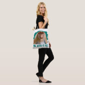 Punny Proboscis Aap Tote Bag (Op model)