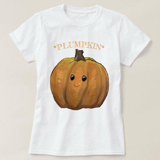 Punny Pumpkin Herfst T-shirt (Design voorkant)