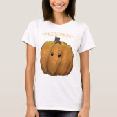 Punny Pumpkin Herfst T-shirt (Voorkant)