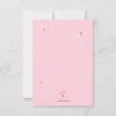 Punny Turtle Valentijnsdag Kinder Klaslokaal Kaart (Achterkant)