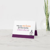 Punny Verloving Card Bedankkaart (Voorkant)