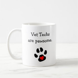 Punny Vet Tech Design Koffiemok